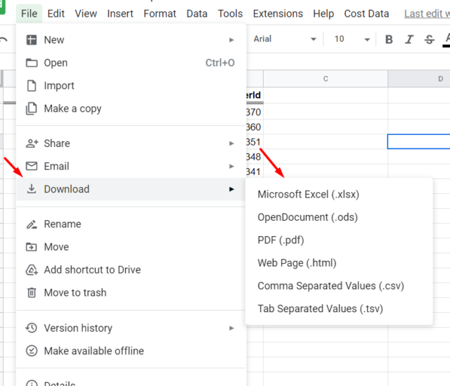 Google Sheet Error: This action would increase the number of cells in ...